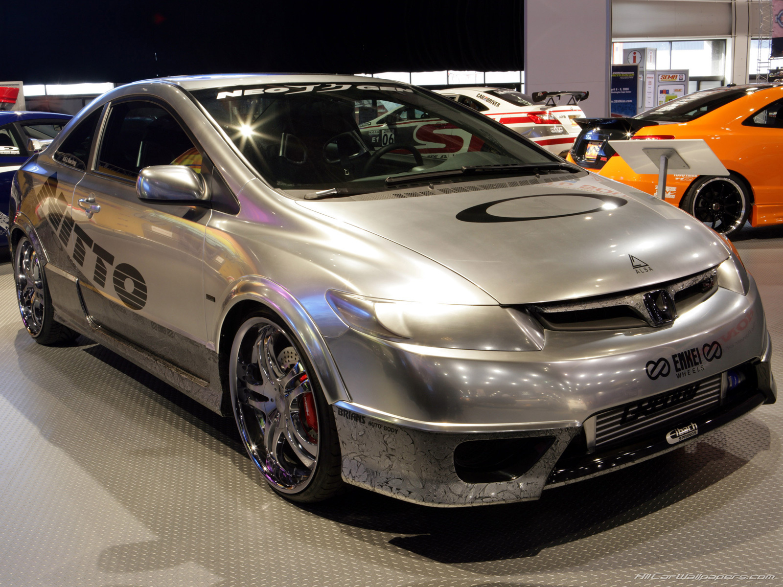 Honda civic si 2006 tuning #6