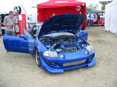 honda crx targa stand team dynamiqueJPG Bild vergr ern honda crx targa