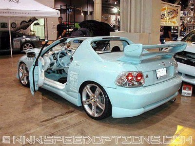 Suped up honda crx #7