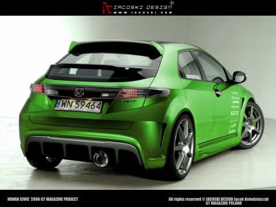 Bodykit honda civic fk #3