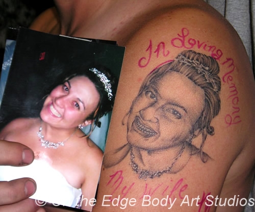 getting a persons face tattooed getting a persons face tattooed