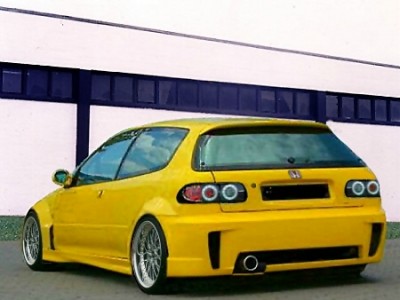 Honda civic eg wide body kit #6
