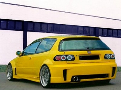 Honda civic eg wide body kit #6