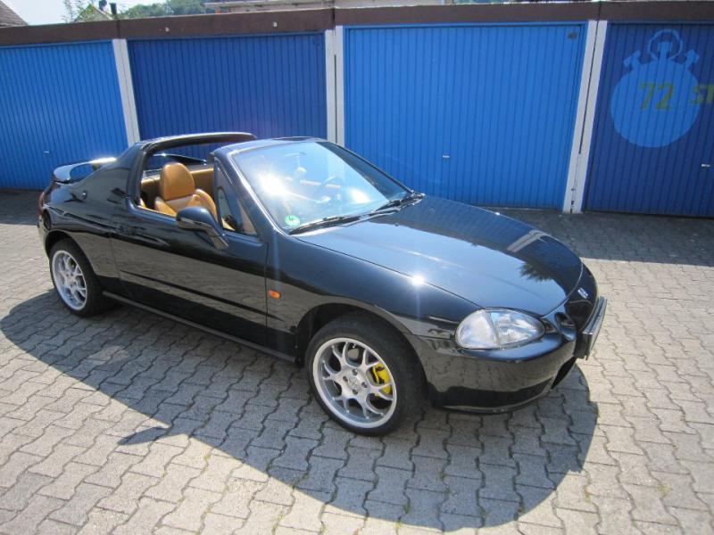 Honda CRX del sol 1.6 Bj 1995 (Black Pearl :F)
