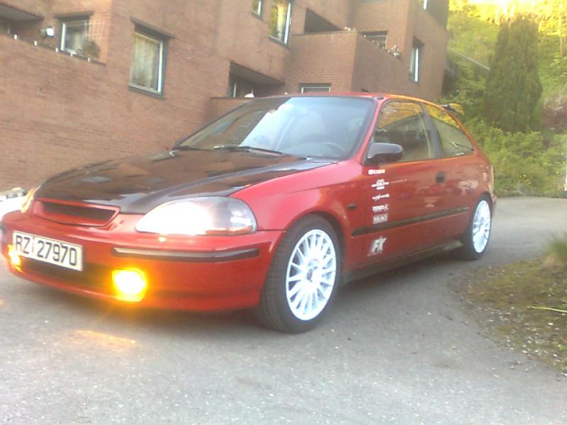 Honda Civic EJ9 JDM R.I.P. Vanessa Style 2