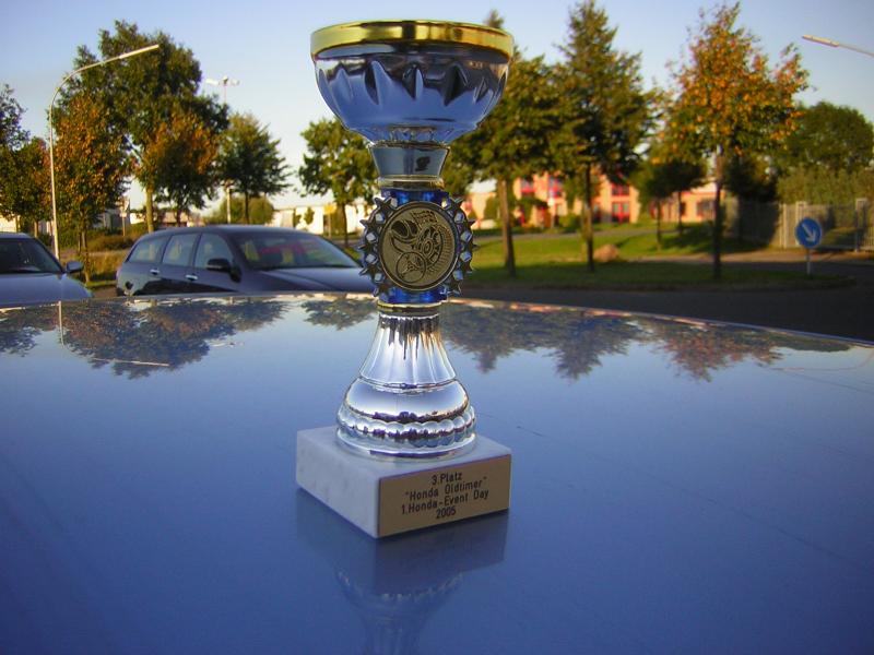 1. Honda Event Day (dem Mattes singe Pokal: 3. Platz in der Kategorie "Honda Oldtimer" 8) )