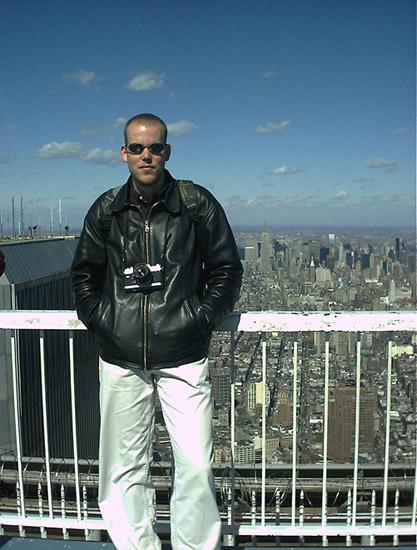 Zino EG4 on top of the World Trade Center