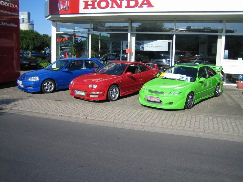 Honda mal bunt