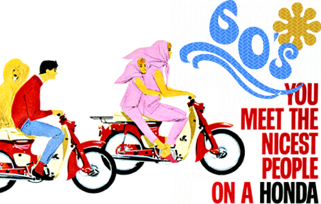 Honda Slogan aus dem Jahre 1962