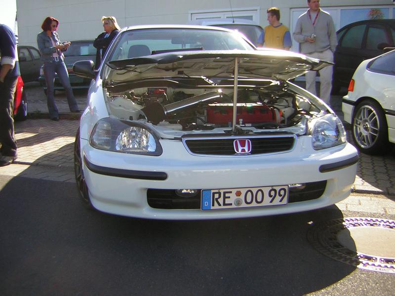1. Honda Event Day (Tomek hÃ¤tte Chancen gehabt :P : 1. Platz in der Kategorie "Civic Hatchback 96-00")