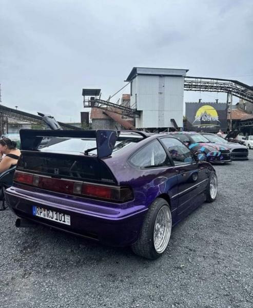 Purple Devil Honda crx