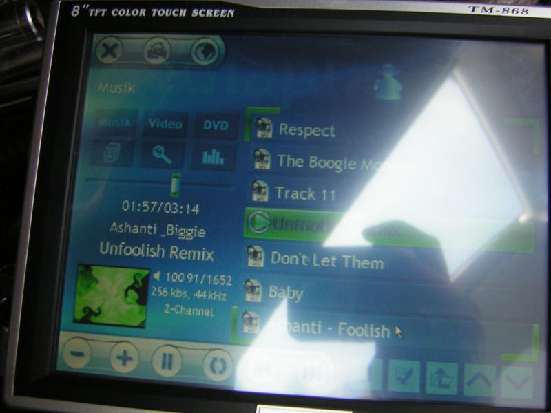 Funktionstest vom Touchscreen