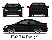 Mangacar Civic EM2 2001 MS-Design