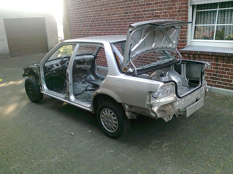 Der "Neue" mit Rost...