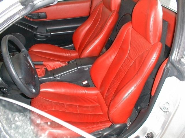 rotes Leder