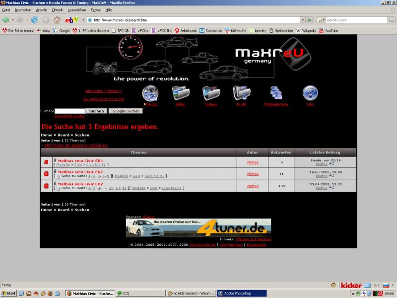 Mir gefÃ¤llt die Suche! :-)