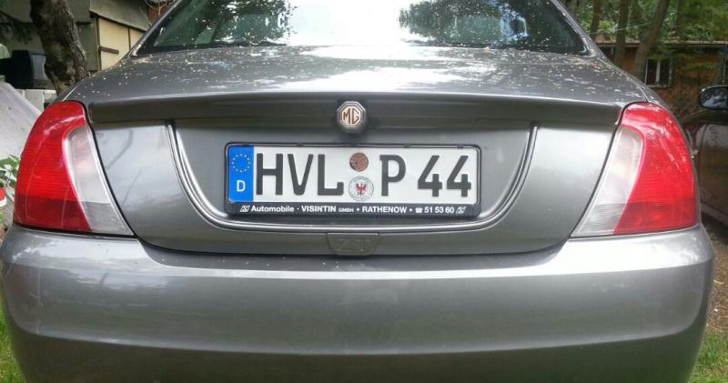 MG ZT Heck