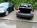 Total zerlegter BMW! Ghetto Gilching...