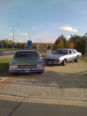 Plymoth Fury VIP 1968 und mein Chevrolet Caprice 1978.jpg