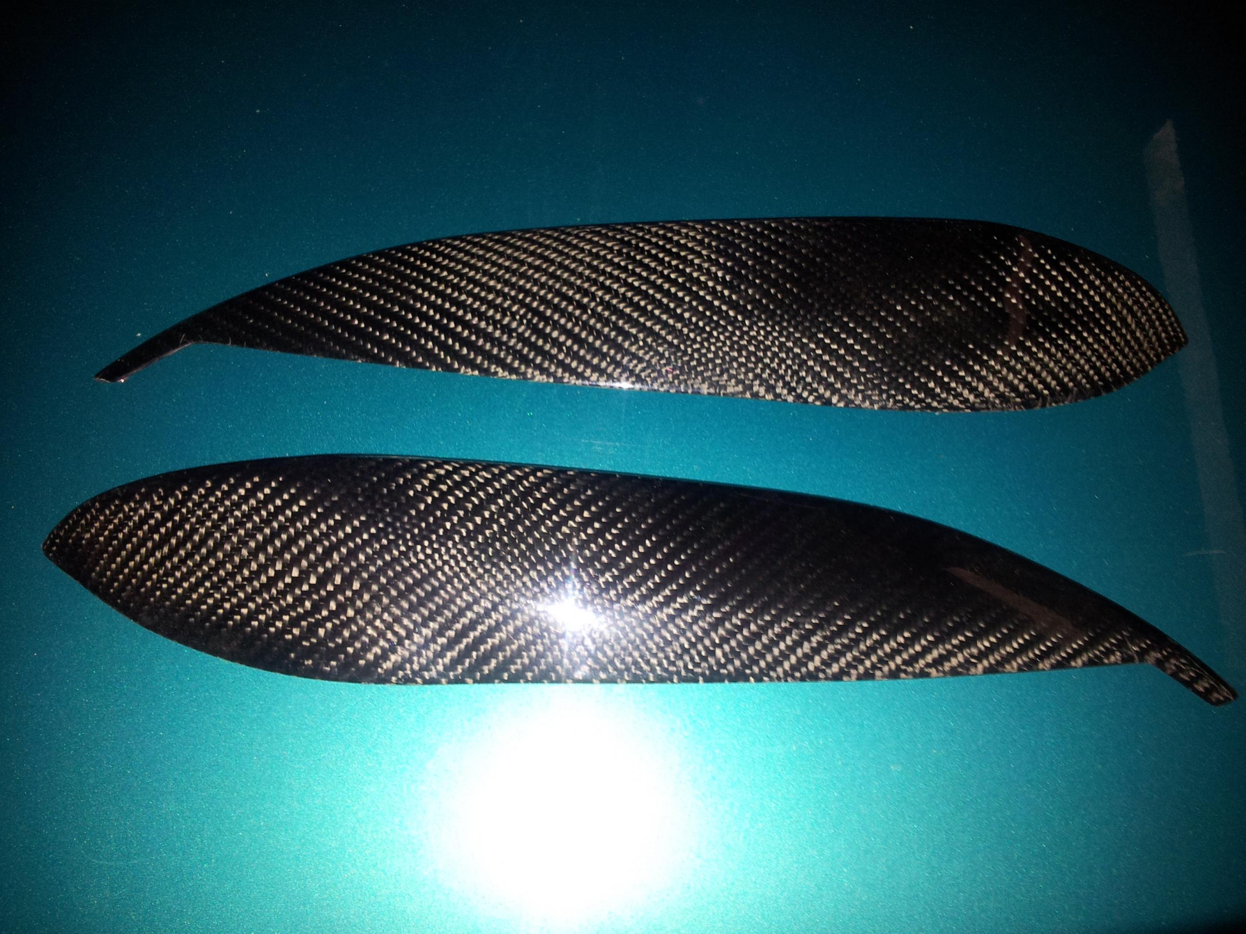 4-teilige Frontspoiler Set Carbon Optik - Universal Frontlippen Für Auto