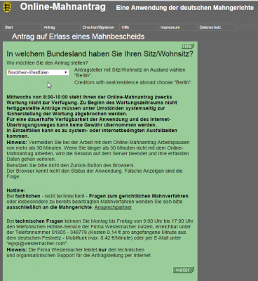 Lass Uns Einen Mahnbescheid Beantragen Forum Geld Finanzen