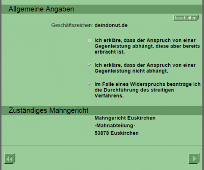 Lass Uns Einen Mahnbescheid Beantragen Wir Tragen Nun Den Morgigen