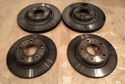 Brake discs Honda Civic FN2 OEM used.jpg
